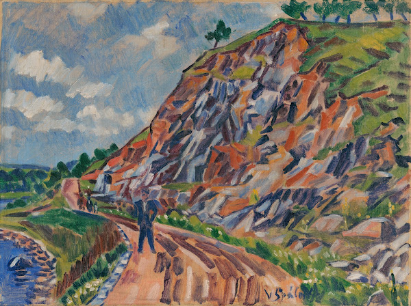 Landscape Near Pyšel 1942