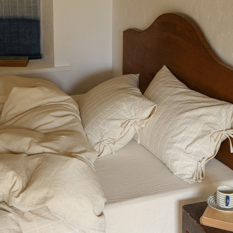 Pure Cotton Bed Linen in Japanese Style