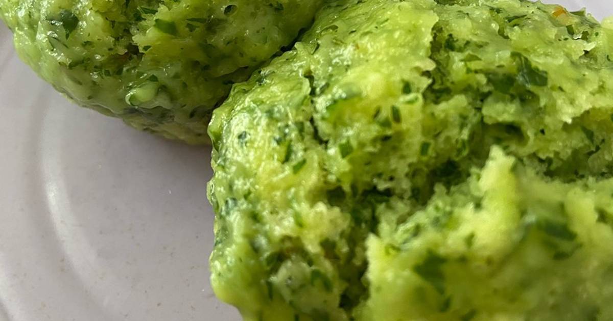 Muffin tôm cải kale