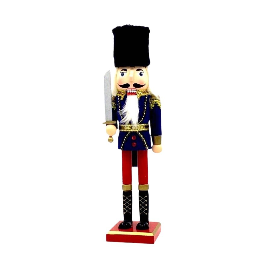 Nussknacker-Figur aus Holz, 38 cm
