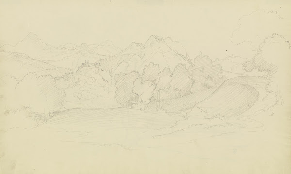 Mountain landscape near Olevano 1830  1831