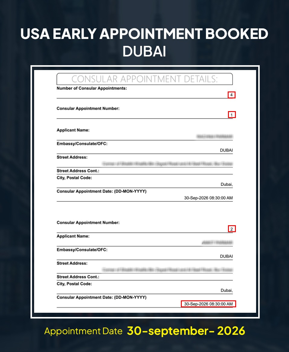 USA Visa Approval Story