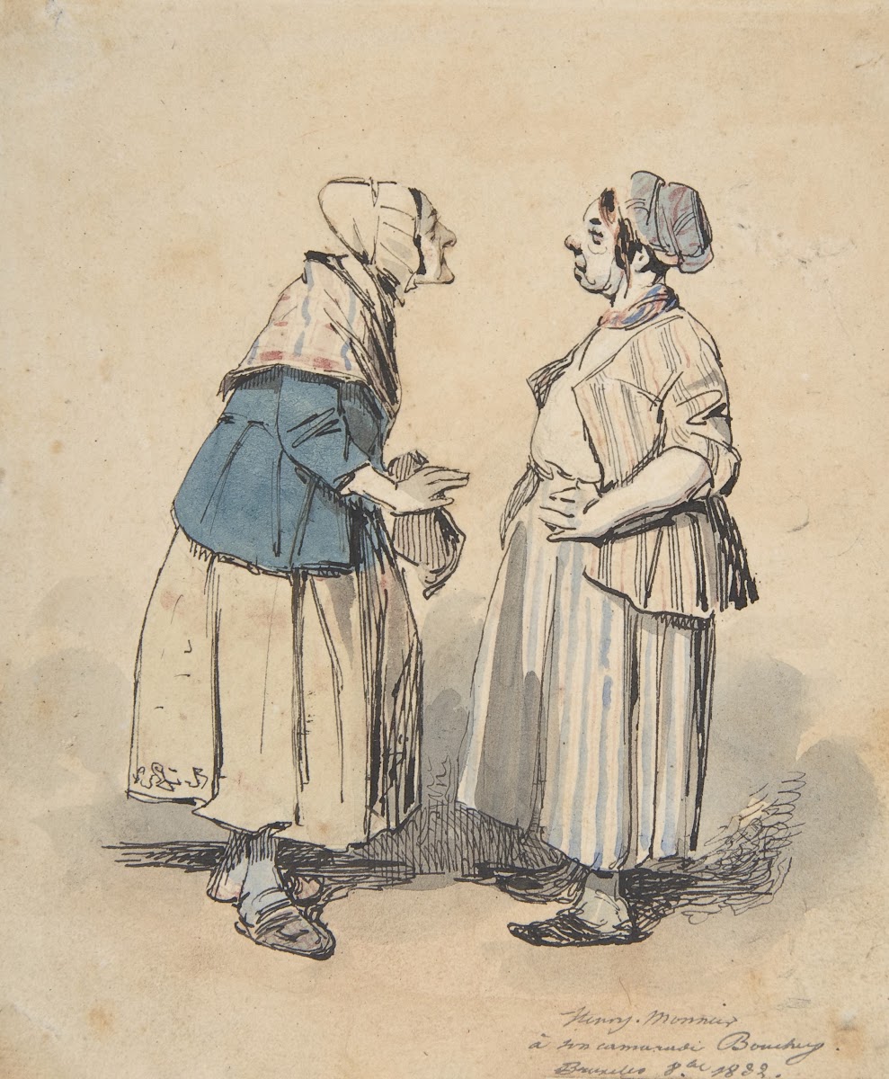 The Two Gossips Les Deux Commères 1832