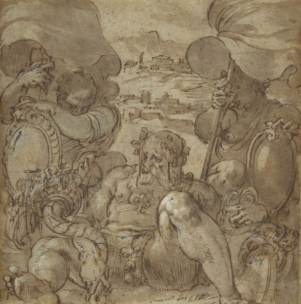 Study for the Allegory of San Gimignano and Colle Val dElsa 1563