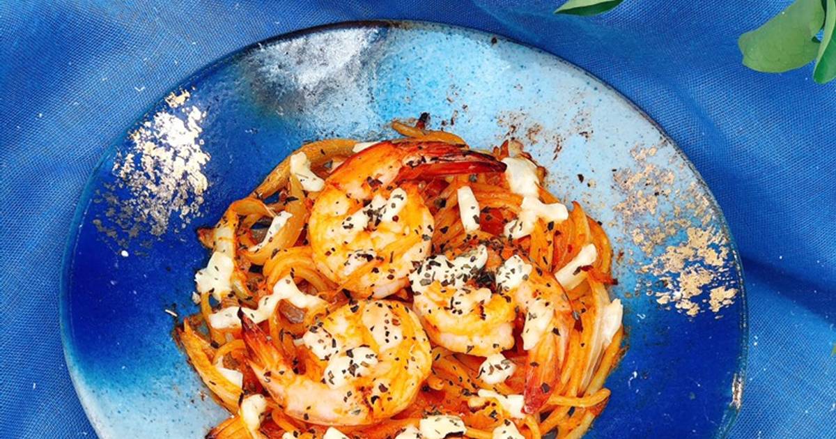 Mì Spaghetti Tôm Đút Lò
