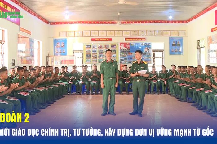 Sư đoàn 2 đổi mới giáo dục chính trị, tư tưởng, xây dựng đơn vị vững mạnh từ gốc - Báo Quân Đội Nhân Dân