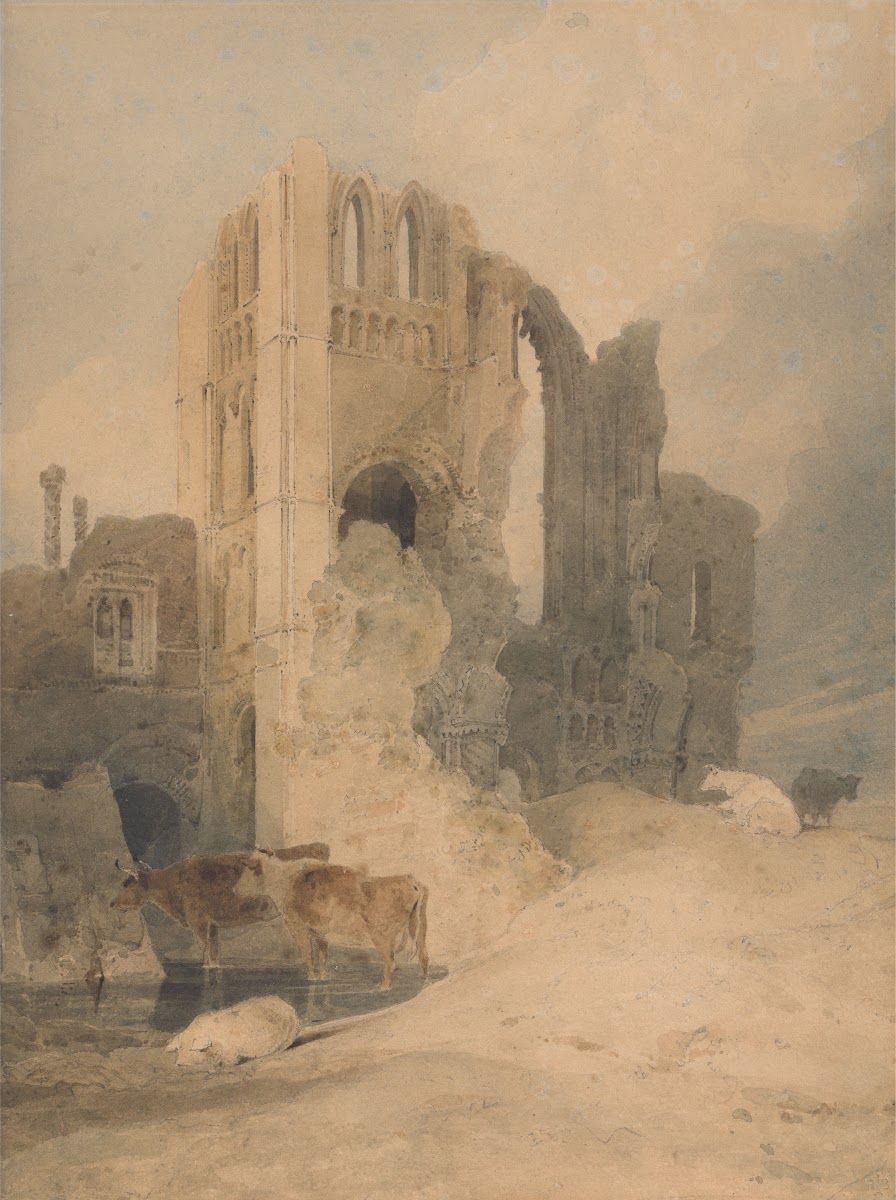 Castle Acre Priory Norfolk ca 1804