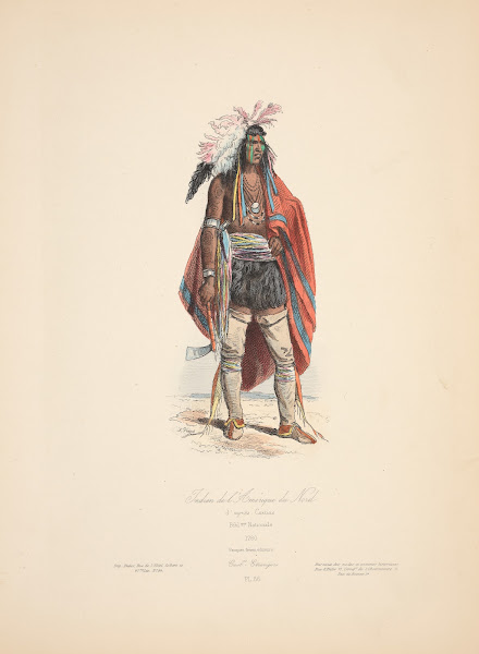 Indien De LAmerique Du Nord North American Indian 1864