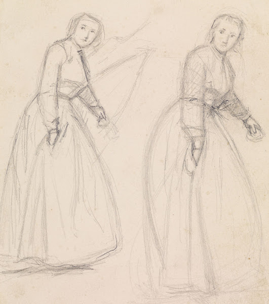 The Proscribed Royalist 1651  Puritan Girl visiting Cavalier Lover 1852