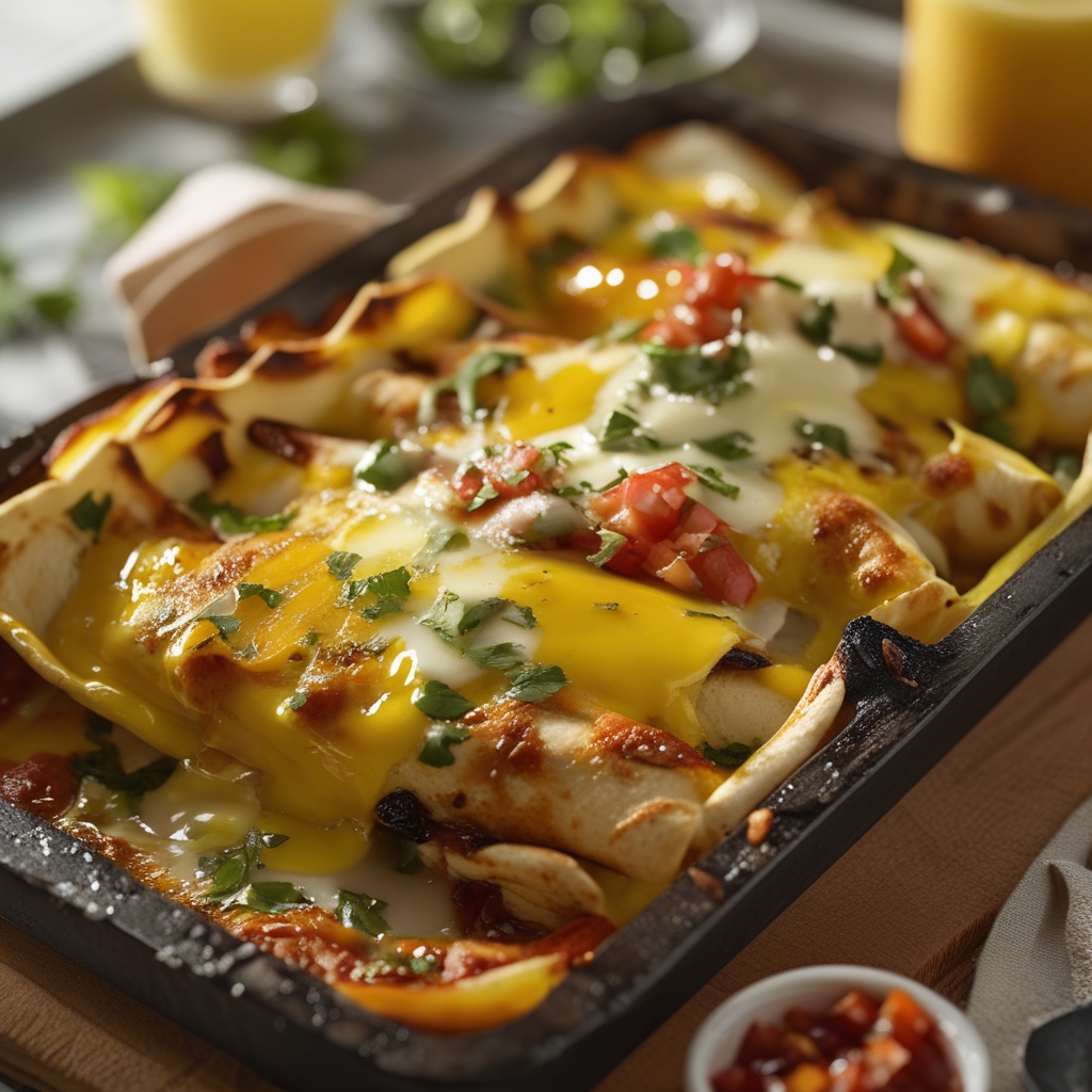 Delicious Breakfast Enchiladas Recipe | Easy Homemade Morning Meal