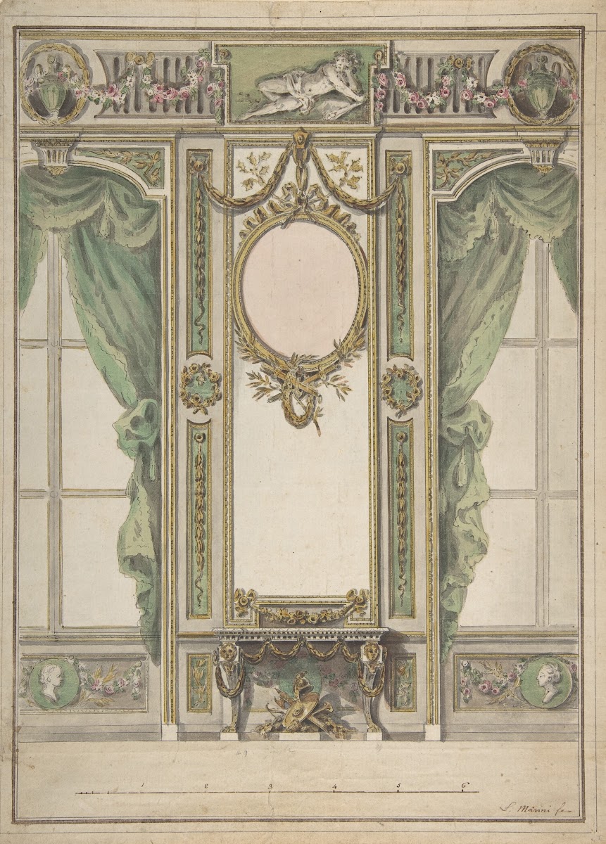 Design for a Palace Interior 173097