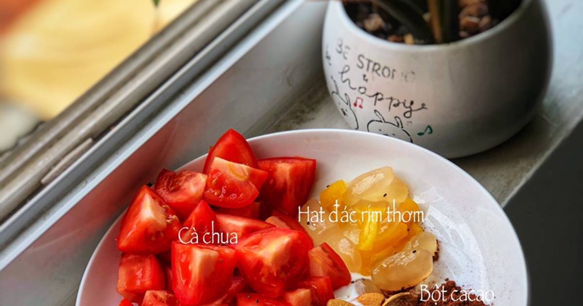 Brunch Đơn Giản Sữa Chua Hạt Đác