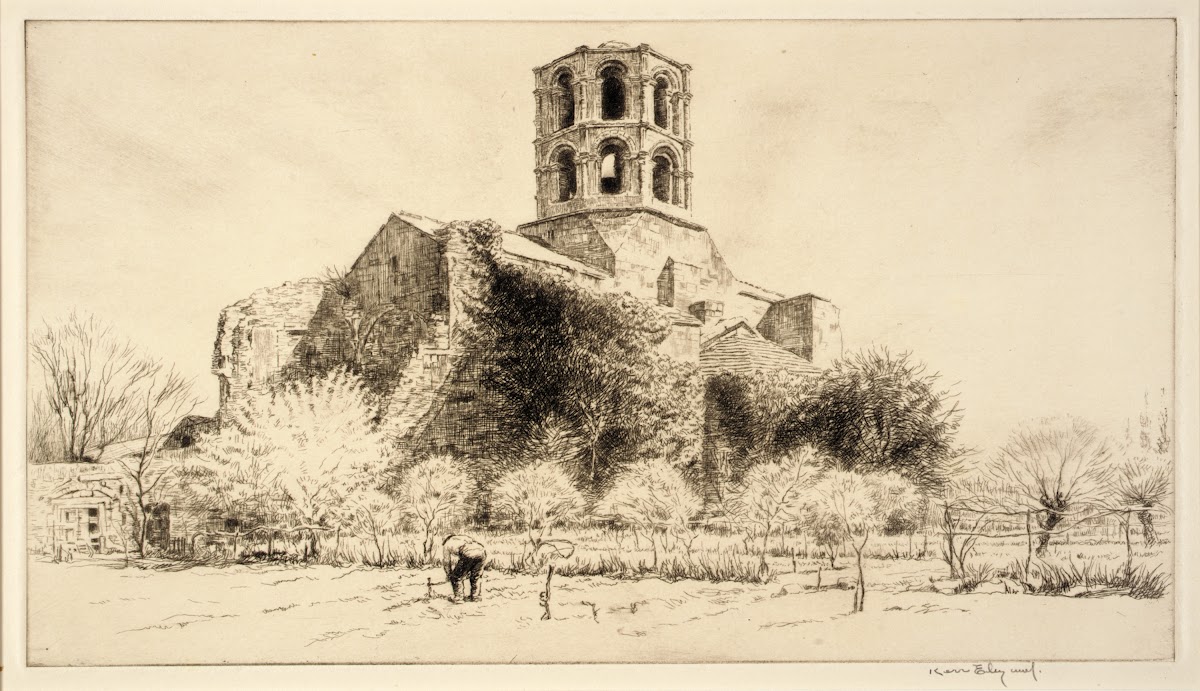 Cures Garden Arles 1923
