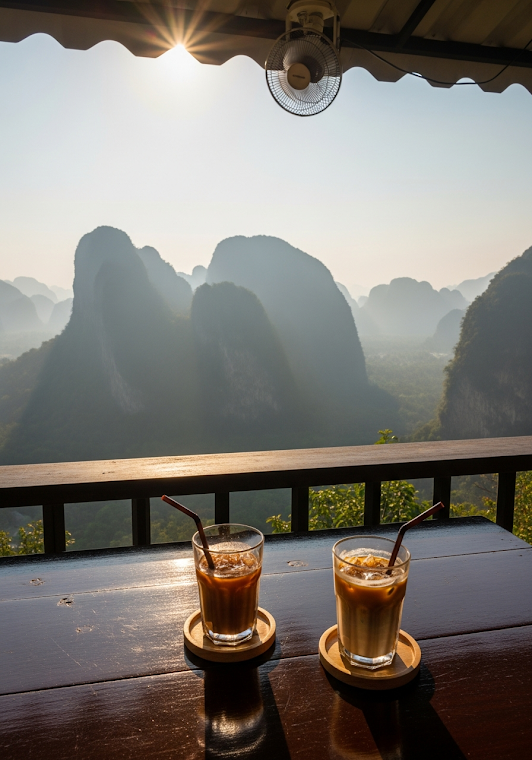 Morning Coffee Viewpoint Cafe