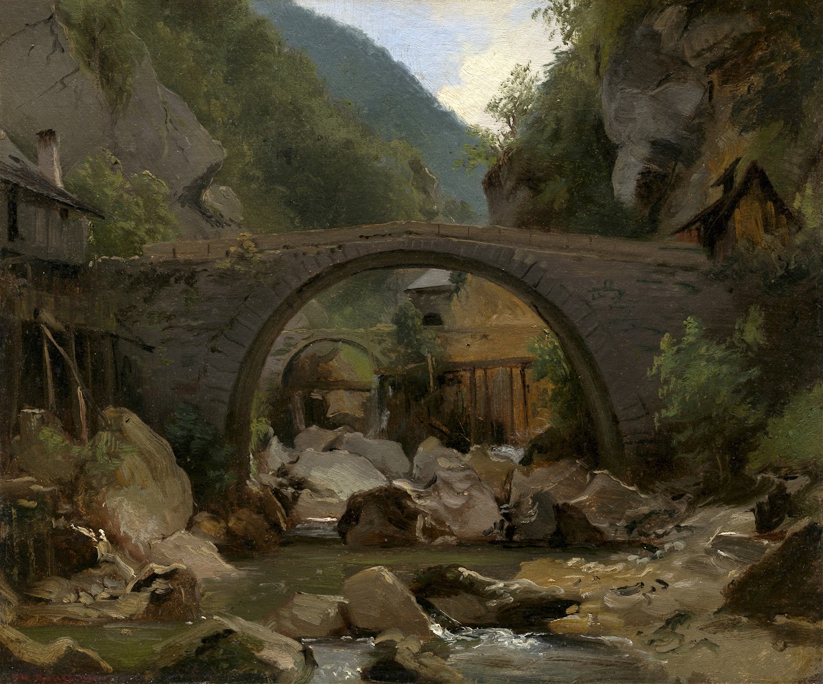 Mountain Stream in the Auvergne 1830