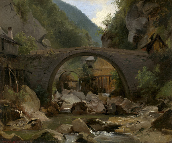 Mountain Stream in the Auvergne 1830