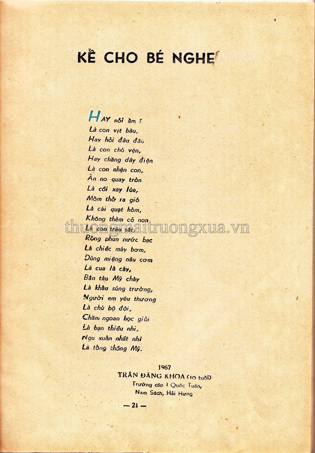 Bông hồng đỏ (Kim Đồng 1970) - Trang 20