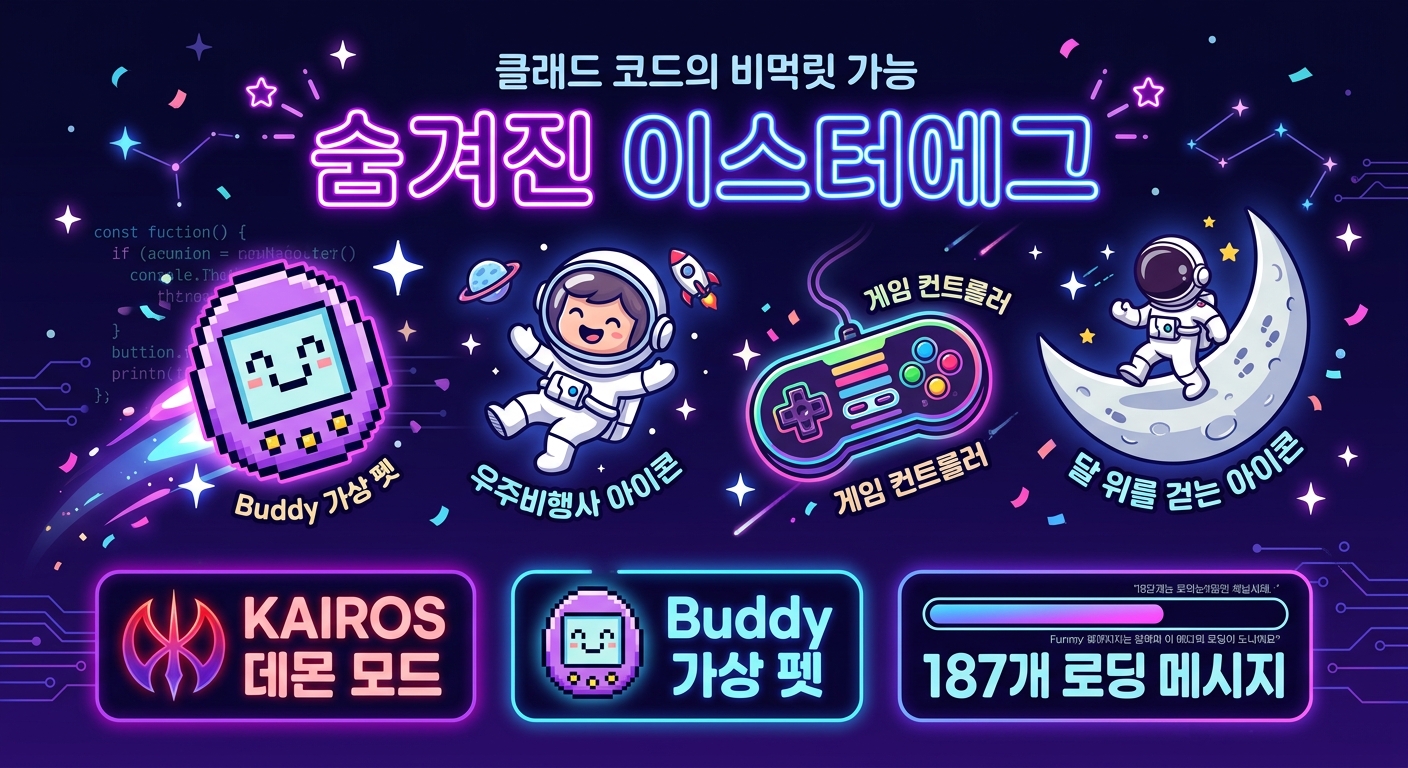 숨겨진 이스터에그들