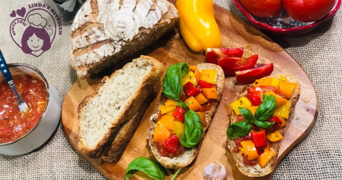 Bruschetta - hương vị mùa hè nước Ý