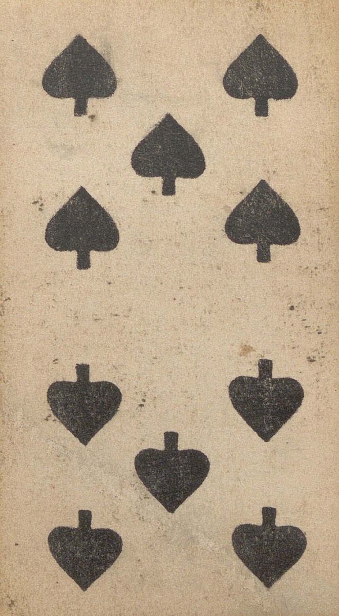 Ten of spades 1850