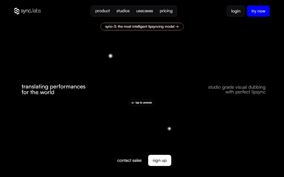 Captura de Sync Labs