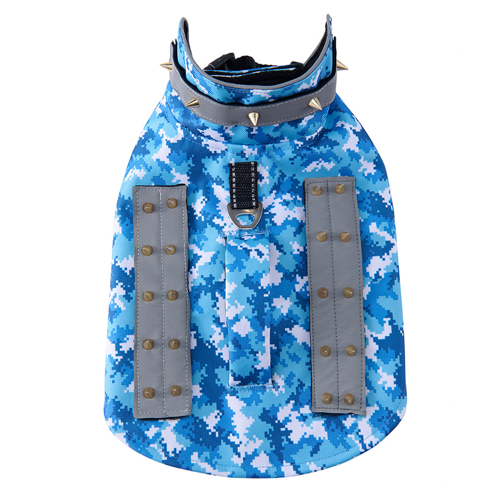 Protective vest for dogs with cushioning