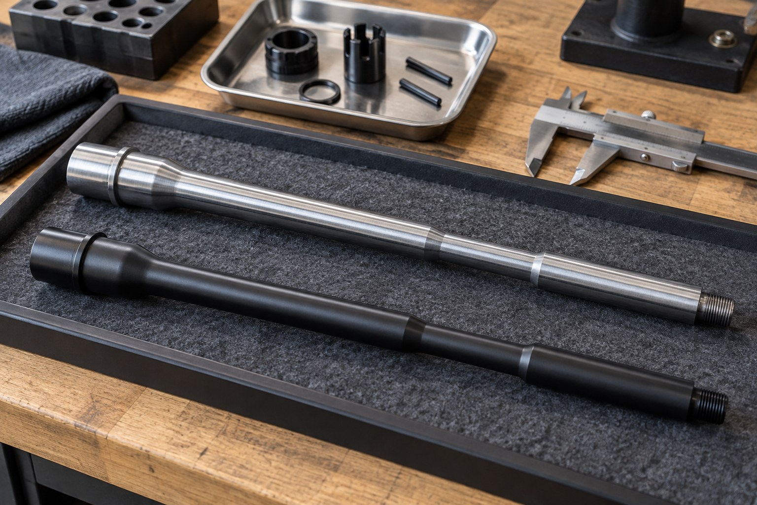 What Actually Separates a Stainless Steel Barrel from a Nitride Barrel?