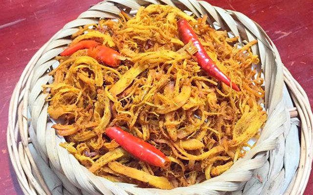 Gà Khô Xé Cay