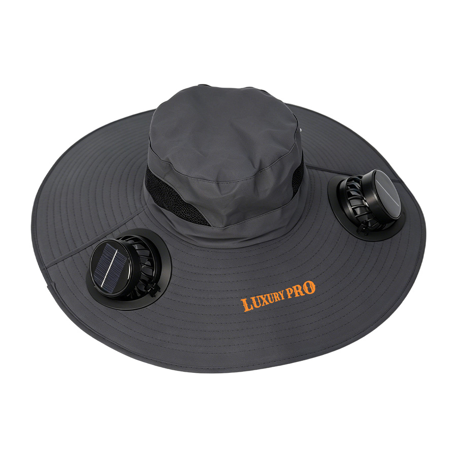2D Solar Fan Hat