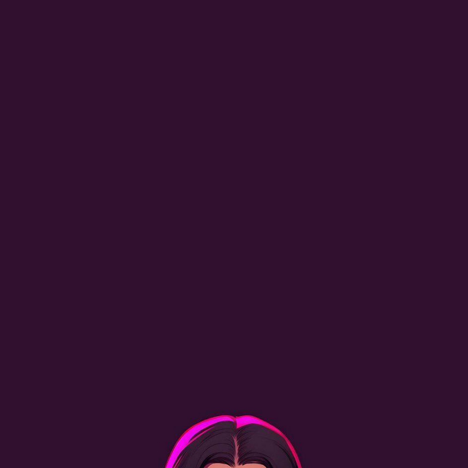 Download John Wick Neon Portrait iPhone