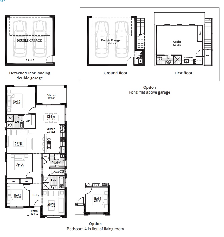House and Land Investment Property in Denman, NSW (4.87% Yield) | Aus Investment Properties - Floor Plan 1