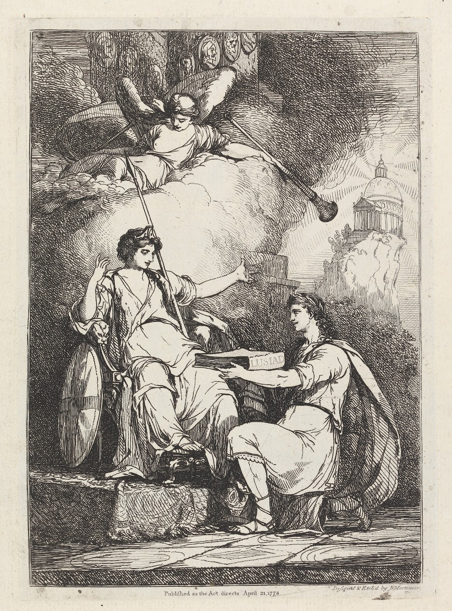 Presentation of the Lusiad to Britannia