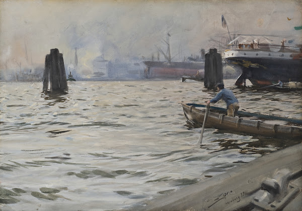 The Port of Hamburg 1891