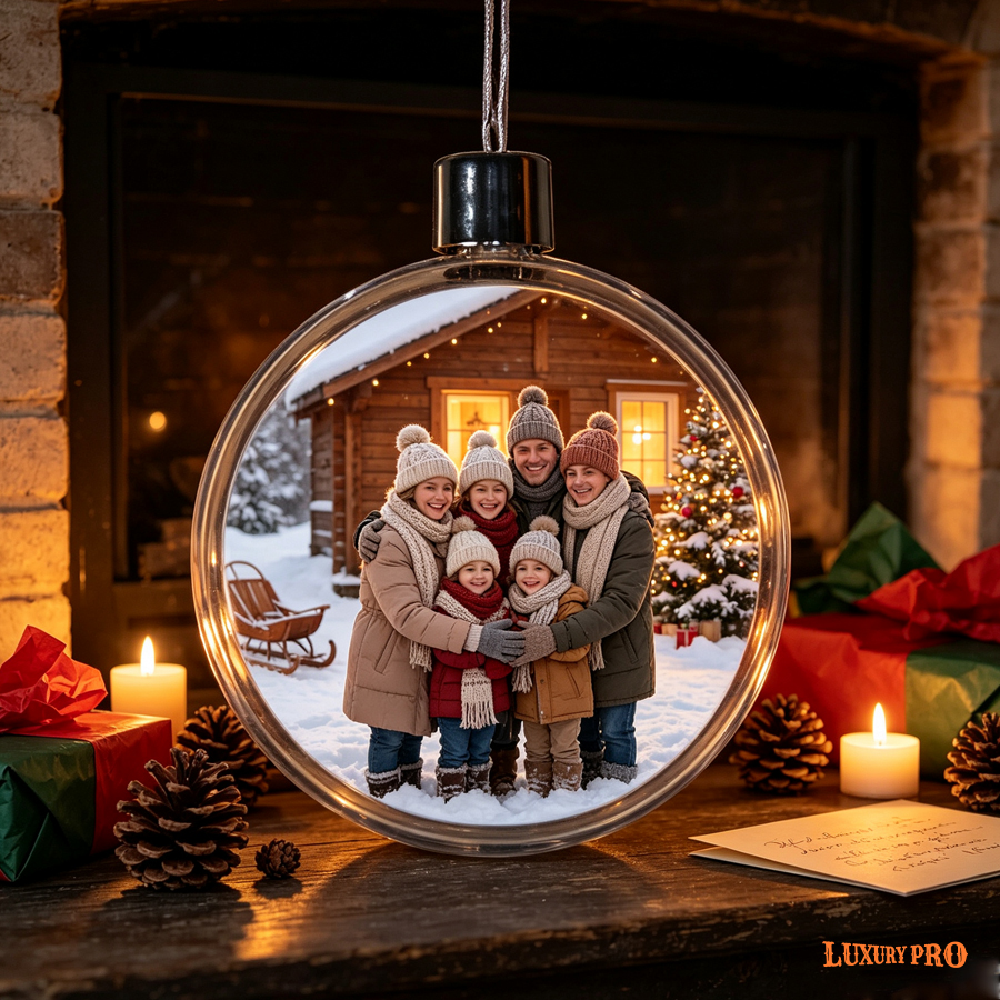 Large Round Christmas Ornament