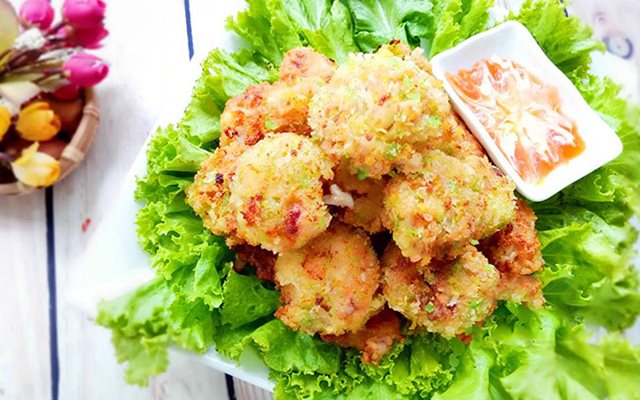 Chả Mực Đậu Hũ Chiên