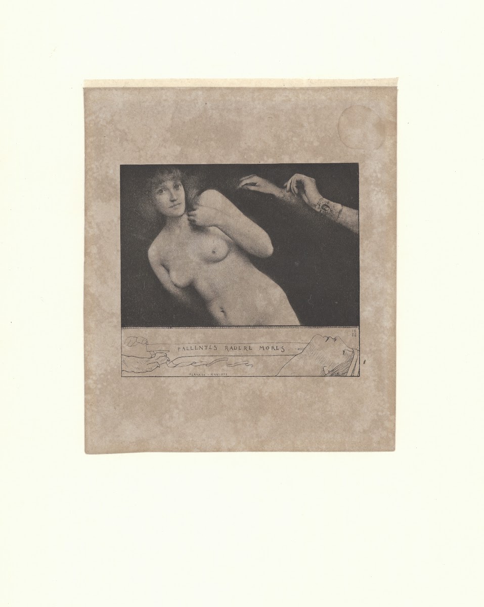 Avec Joséphin Péladan Pallentes radere mores 1888