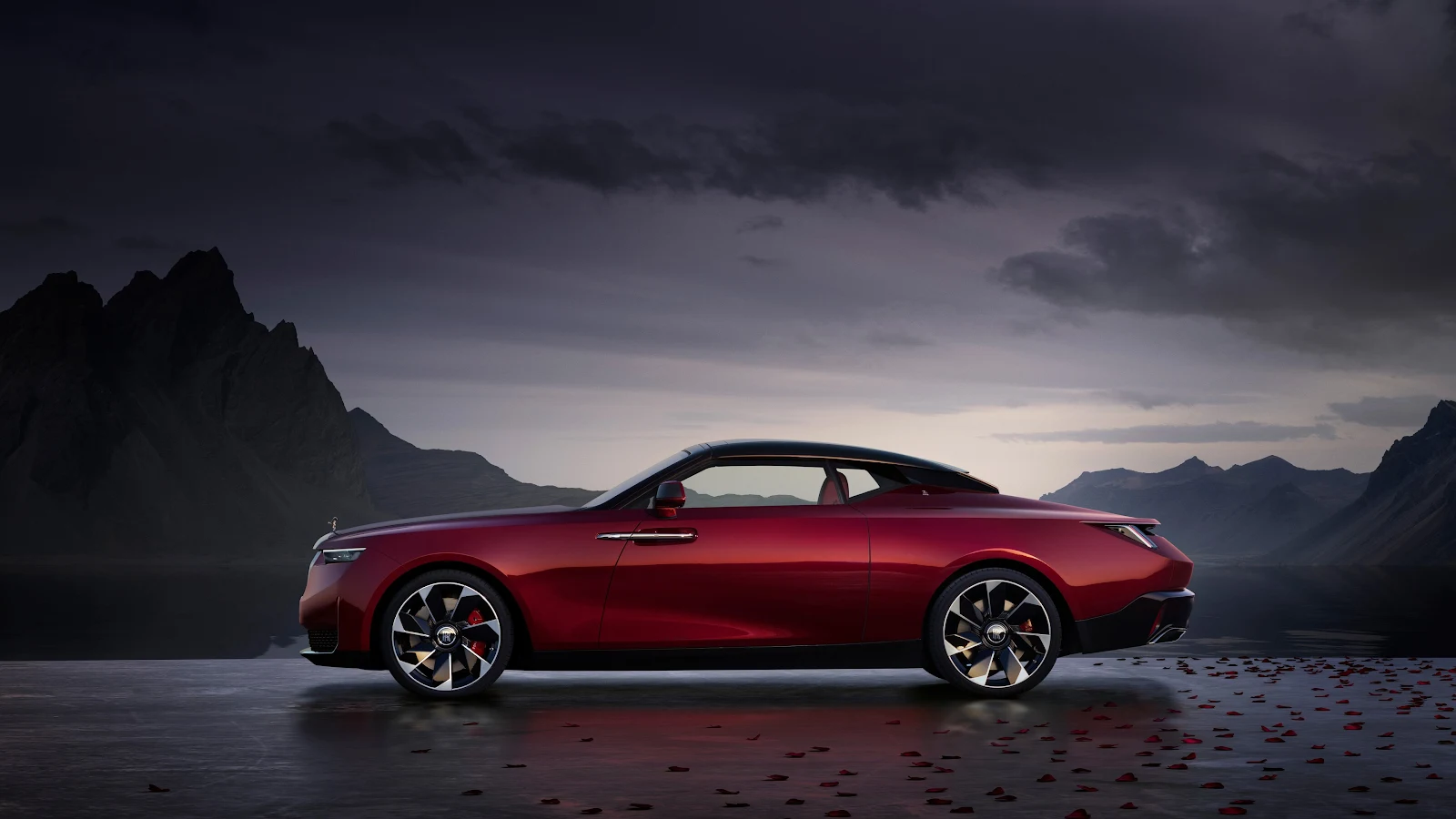 Rolls Royce La Rose Noire Droptail 2023 4K Desktop Wallpaper Background [3840x2160] Free Download