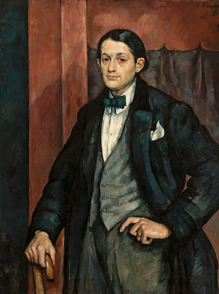 Portrait of sculptor Henryk Kuna circa 1917