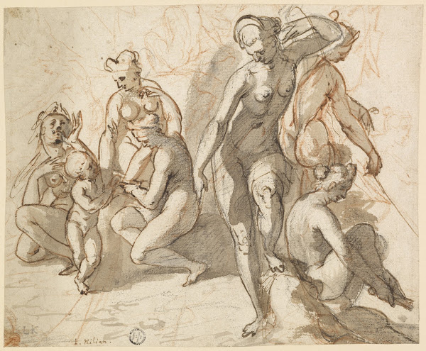 kizze einer Figurengruppe