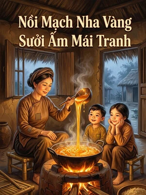 Bìa truyện Nồi Mạch Nha Vàng Sưởi Ấm Mái Tranh