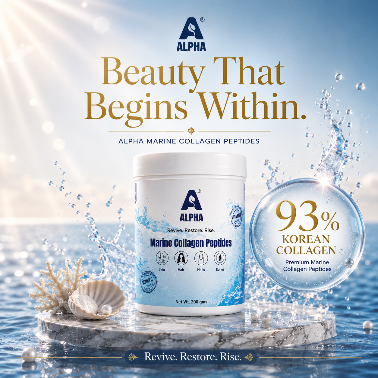 Alpha Marine Collagen - Beauty Begins Within