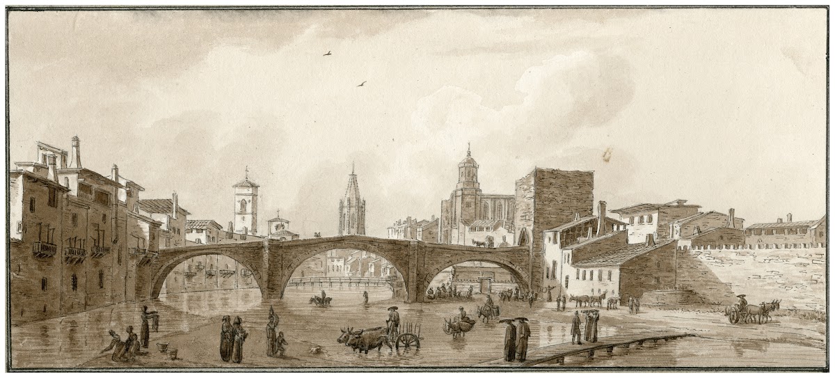 Gezicht op Gerona