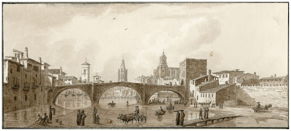 Gezicht op Gerona
