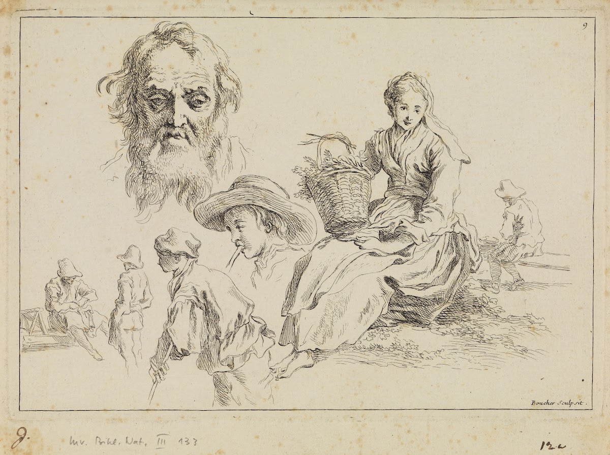 Figure studies 1735