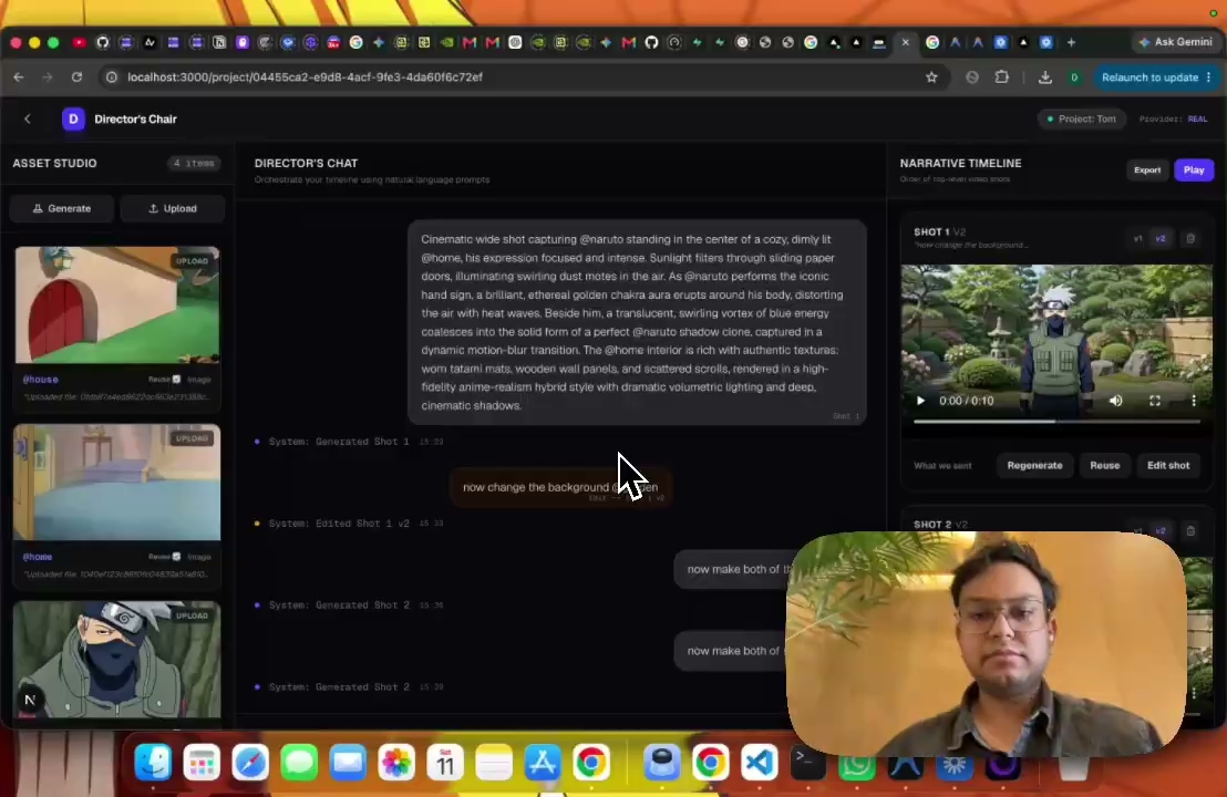 Showrunner project preview