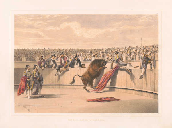 The bull leaping the barriers 1860 1870
