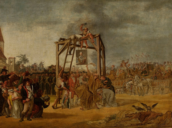 Hanging the traitors c 1794