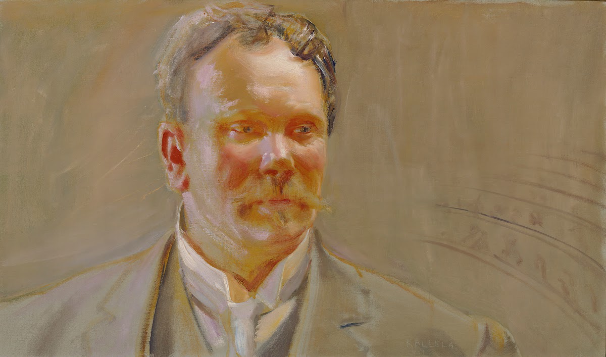Portrait of Professor ENSetälä 1911