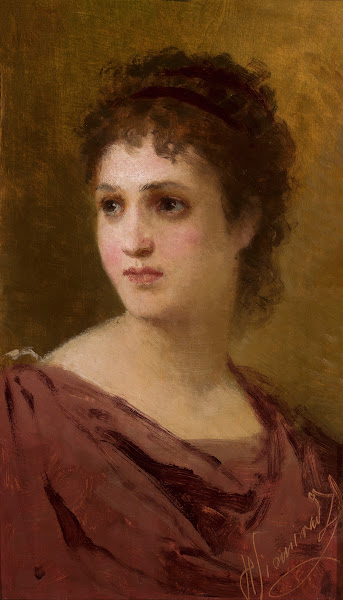 Head of a woman