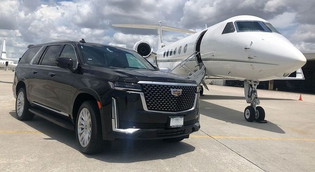 Luxury car service near Levi's Stadium managing VIP transport from Four Seasons Hotel San Francisco